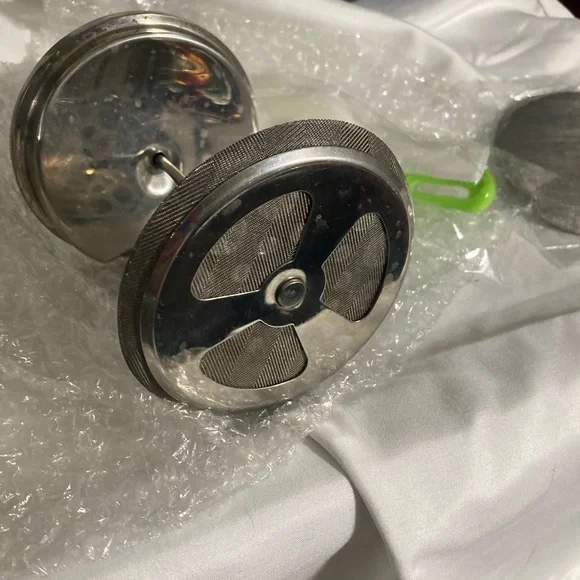 French Press Coffee Maker - Blue - Picture 5 of 9